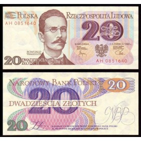 POLAND 20 Zlotych 1982