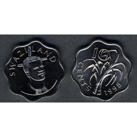 SWAZILAND 10 Cents 1998