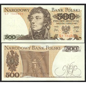 POLAND 500 Zlotych 1982