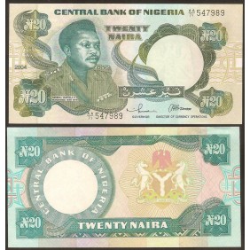 NIGERIA 20 Naira 2004