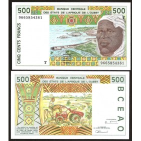 TOGO (W.A.S.) 500 Francs 1996