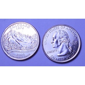USA 1/4 Dollar 2006 D Colorado