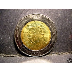 SAN MARINO 500 LIRE 1982 FAO