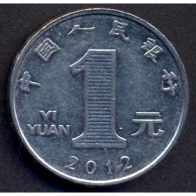 CHINA 1 Yuan 2012