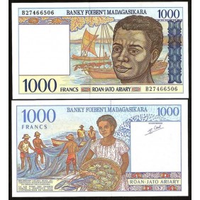 MADAGASCAR 1000 Francs 1994