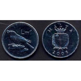 MALTA 1 Lira 2005