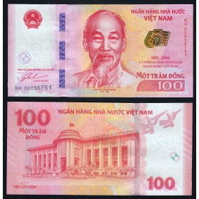 VIET NAM 100 Dong 2016...