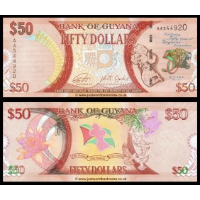 GUYANA 50 Dollars 2016...