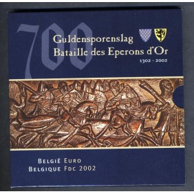 BELGIUM Set Official Euro 2002