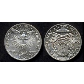 VATICANO 5 Lire 1939 AG...