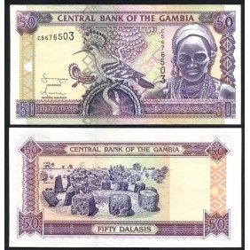 GAMBIA 50 Dalasis 2001/2005