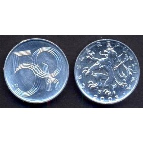 CZECH REPUBLIC 50 Haleru 2003