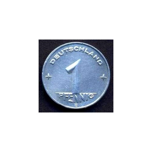 DDR 1 Pfennig 1953 E