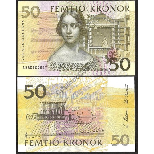 SWEDEN 50 Kronor 2002