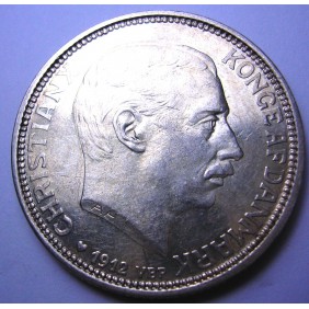 DENMARK 2 Kroner 1912 AG...