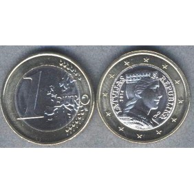 LATVIA 1 Euro 2014