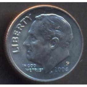 USA Roosevelt Dime 2004 P