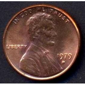 USA 1 Cent 1979 D Lincoln