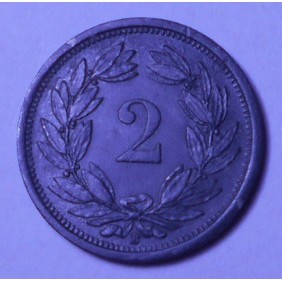 SWITZERLAND 2 Rappen 1945