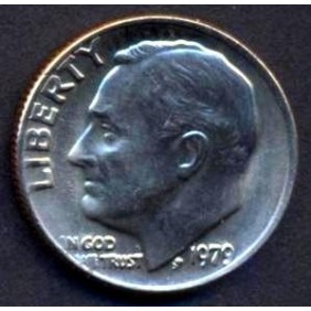 USA Roosevelt Dime 1979