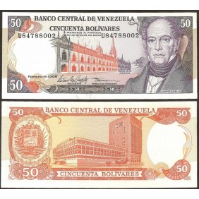 VENEZUELA 50 Bolivares 1998