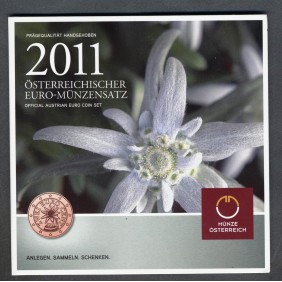 AUSTRIA Set 2011 Official Euro