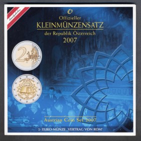 AUSTRIA Set 2007 Official Euro