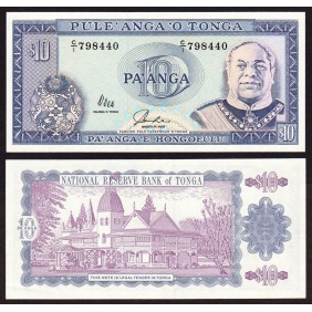 TONGA 10 Pa'anga 1992