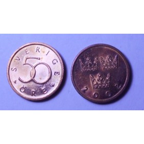 SWEDEN 50 Ore 2002