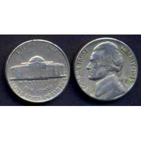 USA 5 Cents 1959 D Jefferson