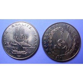 DJIBOUTI 10 Francs 2013