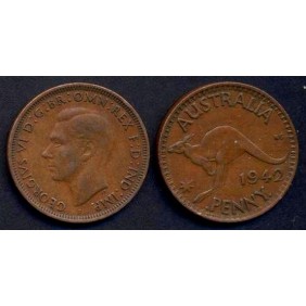 AUSTRALIA 1 Penny 1942 (d)