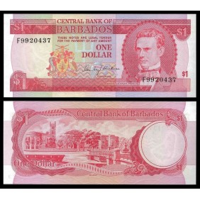 BARBADOS 1 Dollar 1973