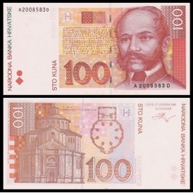 CROATIA 100 Kuna 1993