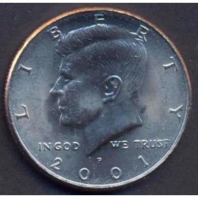 USA Half Dollar Kennedy 2001 P