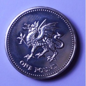 GREAT BRITAIN 1 Pound 2000