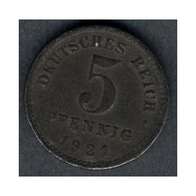 GERMANY EMPIRE 5 Pfennig...