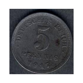 GERMANY EMPIRE 5 Pfennig...