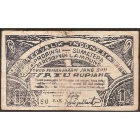 INDONESIA 1 Rupiah 1948