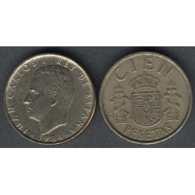 SPAIN 100 Pesetas 1984