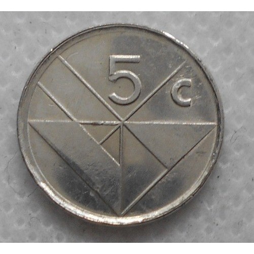 ARUBA 5 Cents 2001
