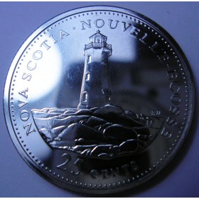 CANADA 25 Cents 1992 Nova...