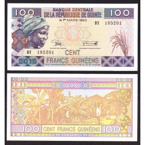 GUINEA 100 Francs 2015