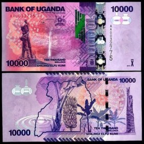 UGANDA 10.000 Shillings 2010