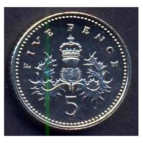 GREAT BRITAIN 5 Pence 2003