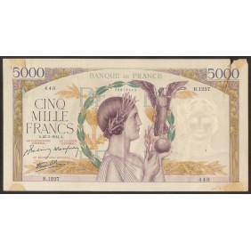 FRANCE 5000 Francs 23.03.1944