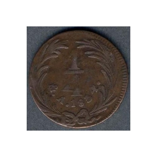 MEXICO 1/4 Real 1834