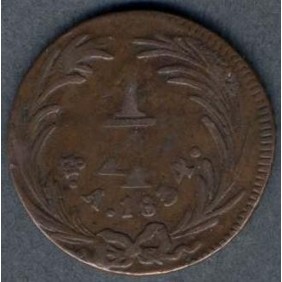 MEXICO 1/4 Real 1834