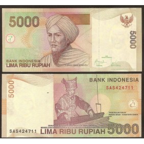 INDONESIA 5000 Rupiah 2009