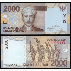 INDONESIA 2000 Rupiah 2013